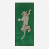 Diane von Fürstenberg, Custom Climbing Leopard carpet from the Collection of Jim Carrey, c. 2014, hand-knotted silk