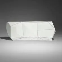 Reflex, Origami buffet from the Collection of Jim Carrey, lacquered and painted wood