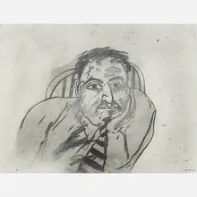 Antonio Seguí, Two Sided Portrait (Personage 1), Argentina