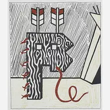 Figure by Roy Lichtenstein, sold May 2018