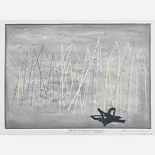 The White Raven by Robert Wilson, sold May 2018