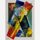 Portrait New York New York by Paul Jenkins, sold May 2018
