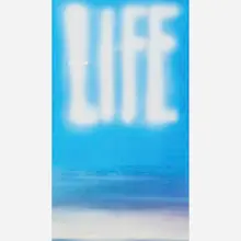 Life by Ed Ruscha, sold May 2018