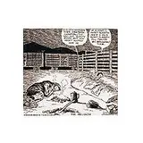 J.R. Williams, The Religion, ink on artist board