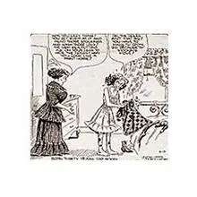 J.R. Williams, Born Thirty Years Too Soon, ink on artist board
