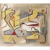 Ida Carmichael, Kitchen Gadgets, c. 1945, oil on canvas board
