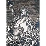 Leon Bibel, Democracy in Action, 1938, ink on paper