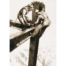 Up Above the World by James  Allen, etching on paper, sold May 2001