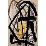 Frederick Otteson, Untitled (Abstraction), 1947, pastel on paper