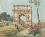 James Hamilton MacKenzie Arsa Rsw Are, The Arch of Titus