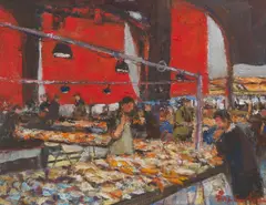 Perpetua Pope, Fishmarket, Venice