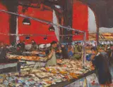 Perpetua Pope, Fishmarket, Venice
