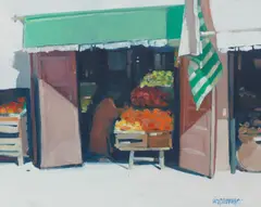 Lin Pattullo, Fruit Vendors, Marrakech