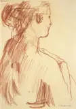 Oskar Kokoschka, Portrait Mary Meerson