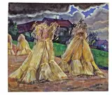 Conrad Felixmüller, Drohendes Unwetter (Klotzsche)