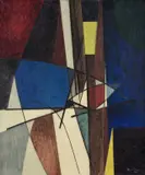 Heinrich Siepmann, Komposition weiß-blau-gelb