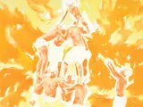 Fegefeuer Nummer Zwei by Norbert Bisky, 2004, Öl auf Leinwand, sold Jun 2010
