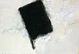 Armando, Fahne, 1986, Öl auf Leinwand