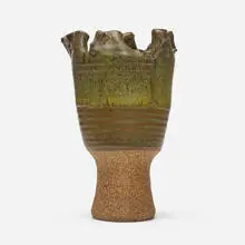 Raul Coronel, Vase, 1968, glazed stoneware