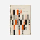 Alvin Lustig, A Guide to Contemporary Architecture in Southern California, 1951, spiral-bound printed paper