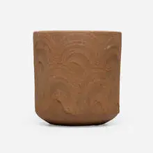 Pro-Artisan planter by David Cressey, c. 1965, stoneware, sold Apr 2024