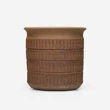 Robert Maxwell, Coliseum planter, c. 1965, stoneware