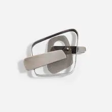 Margaret De Patta, Production Pin #41, sterling silver