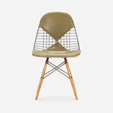 DKW-2 by Charles and Ray Eames, 1951 / 1953, enameled steel, vinyl, birch, sold Apr 2024