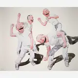 Yue Minjun, Untitled (Smile-ism No. 15)