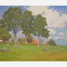 A Day in Summer by Charles Warren Eaton, sold May 2018