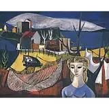 Bernard Rosenquit, Bait and Hooks, oil on canvas