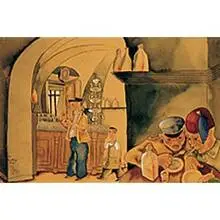 Julio de Diego, Untitled (Spanish Civil War), 1939, watercolor on paper