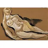 Joseph Wolins, Nude, 1940, watercolor on paper