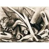 Chet La More, After the Harvest, lithograph on paper