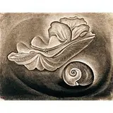 Edloe Risling, Untitled (Still Life in B&W), pastel on paper