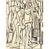 Carl Holty, Walking Figures