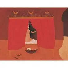 Doris Lee, Arab Bedroom, c. 1940, oil on canvas