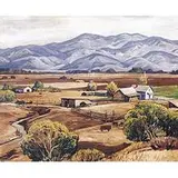 John Earle Coolidge, American Frontier, oil on canvas