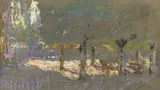 Édouard Vuillard, Purple trunks seen against the light