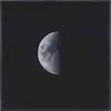 Trevor Paglen, LA CROSSE/ONYX V Radar Imaging Reconnaissance Satellite Crossing the Disk of the Moon (USA 182), 2007, C-Print