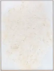 László Lakner, Fragment from the 'Litanies of Chariot'“, aus der Serie: „Duchamp's Notizen, 1979, Acryl auf Leinwand