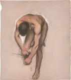 Osmar Schindler, Aktstudie eines Mannes