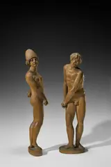 Augsburg, Weide oder Linde, 44 cm / 45,5 cm (17 ⅜ in. / 17 ⅞ in.)
