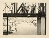 Georg Scholz, Die Herren der Welt, 1922, Lithographie auf glattem Papier