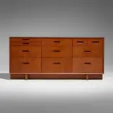 Frank Lloyd Wright, Cabinet, model 2000, 1955, mahogany