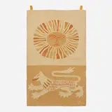 Evelyn Ackerman, Sun and Lion tapestry, 1959, hand-woven wool