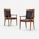Sam Maloof, Armchairs, pair