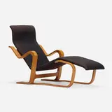 Marcel Breuer, Long Chair, upholstery, beech