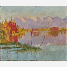 Ethel Carrick, Untitled (Landscape), Australia