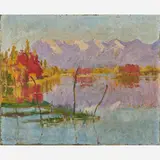 Ethel Carrick, Untitled (Landscape)